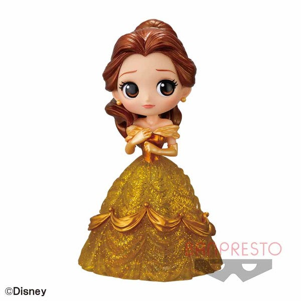 Q Posket QPosket Disney Characters - Glitter Line Beauty and the Beast Belle