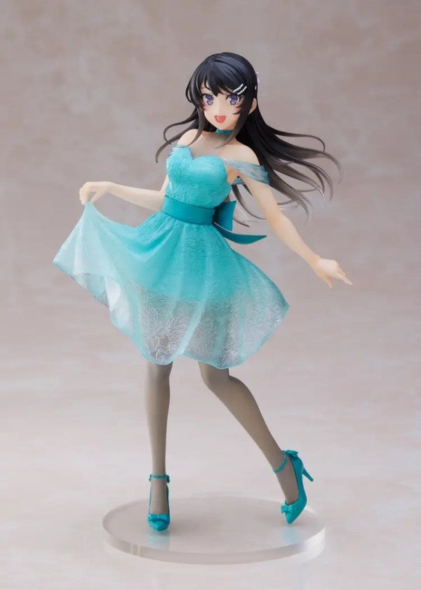 Seishun Buta Yarou wa Bunny Girl Senpai no Yume wo Minai Taito Coreful Figure Sakurajima Mai Clear Dress Ver.