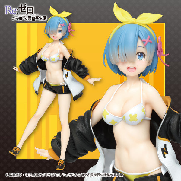 Re:Zero kara Hajimeru Isekai Seikatsu Taito Precious Figure Rem Jumper Swimsuit ver.