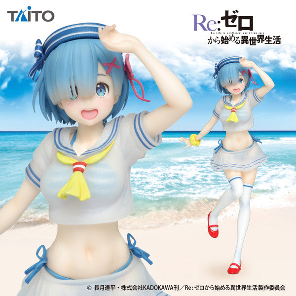 Re:Zero kara Hajimeru Isekai Seikatsu Taito Precious Figure Rem Marine Look ver.