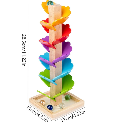 Jouet Montessori en Bois: Arbre à Pétales musicale