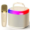 Enceinte Karaoké Familiale: Micros Doubles, Bluetooth, Son HIFI