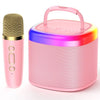 Enceinte Karaoké Familiale: Micros Doubles, Bluetooth, Son HIFI