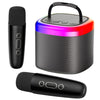 Enceinte Karaoké Familiale: Micros Doubles, Bluetooth, Son HIFI