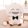 Peluche Chaton Kawaii Blanc 0 cadeauenfant.fr Souriant