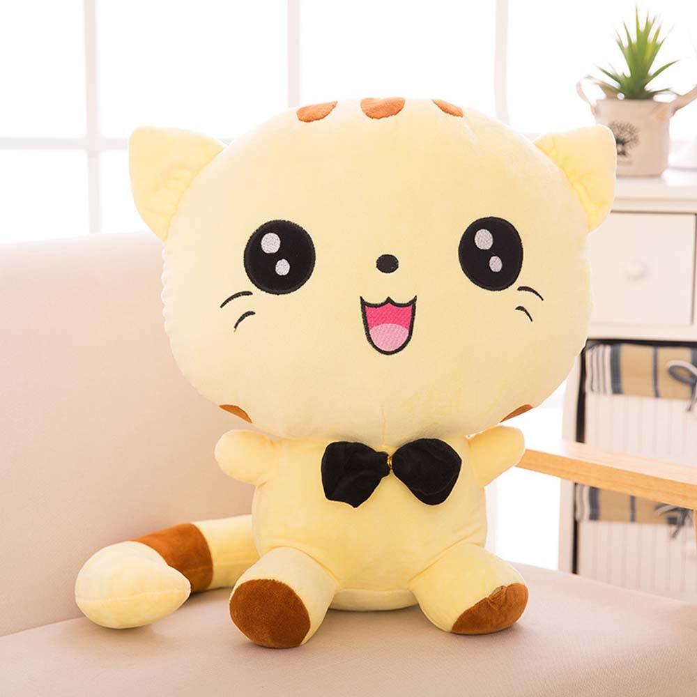 Peluche Chaton Kawaii Jaune 0 cadeauenfant.fr Mignon