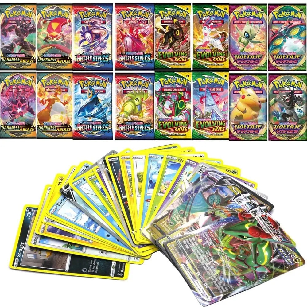 40 Cartes Pokemon Version Française