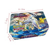 50 Cartes Pokémon Avec Boîte en Métal