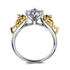 Bague de mariage en argent Pikachu
