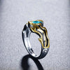 Bague en argent 925 Super Saiyan Goku Végéta