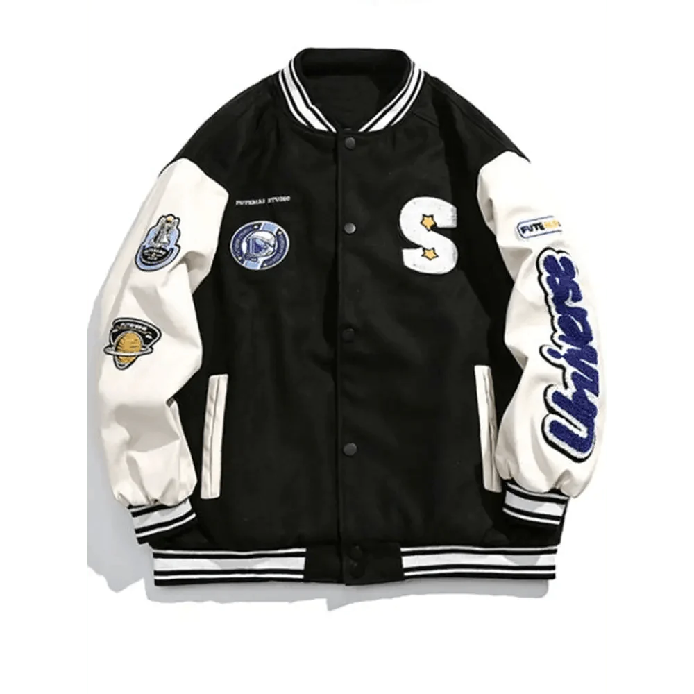 Blouson Harajuku à manches longues pour femme