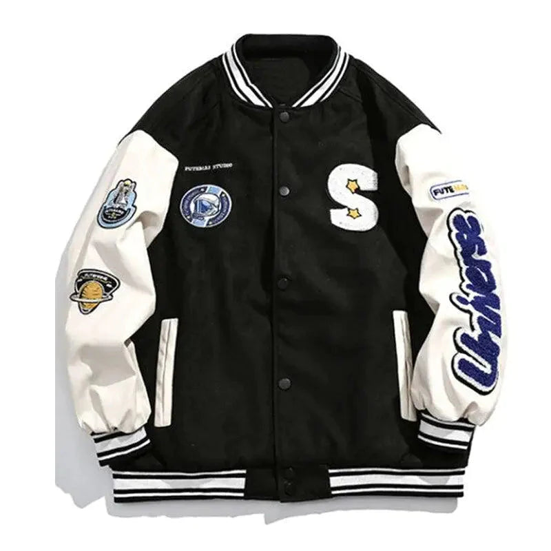 Blouson Harajuku à manches longues pour femme