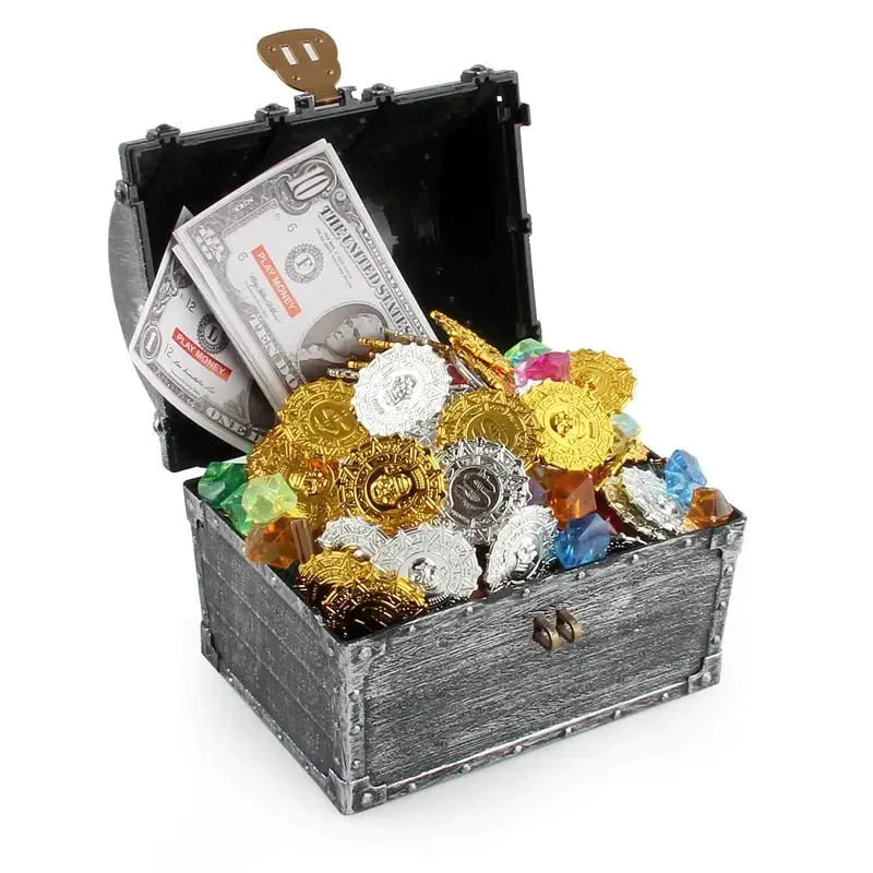 Boîtes à trésors Pirate et Pièces D'Or