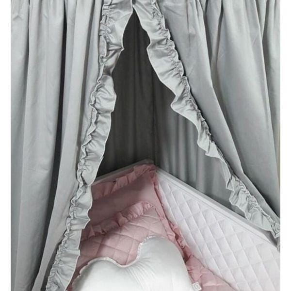 Ciel de Lit bébé  Argenté