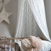 Ciel de Lit bébé Blanc transparent