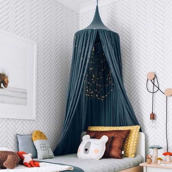 Ciel de Lit bébé<br> Bleu