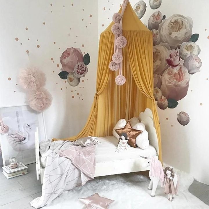 Ciel de Lit bébé Doré
