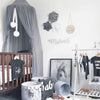 Ciel de Lit bébé<br> Gris taupe