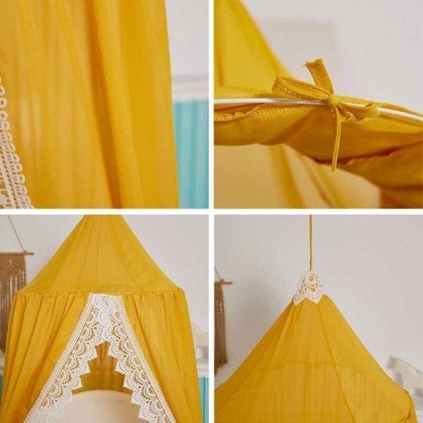 Ciel de Lit bébé Jaune