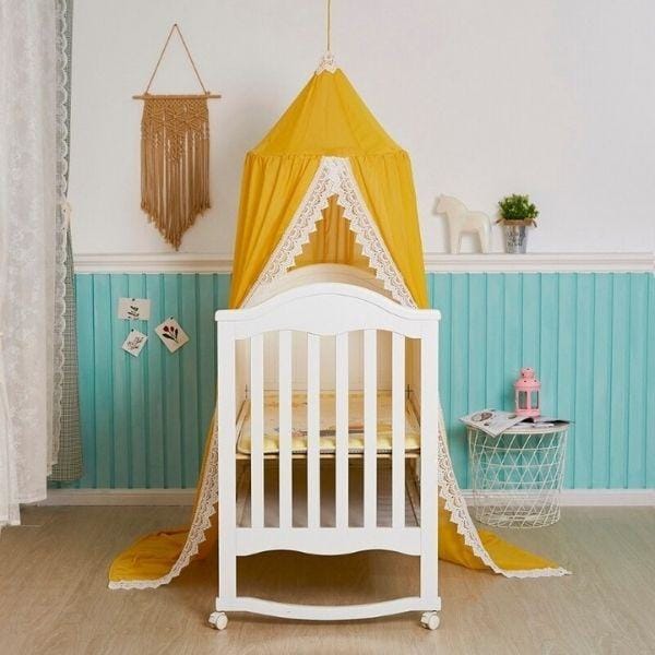 Ciel de Lit bébé Jaune