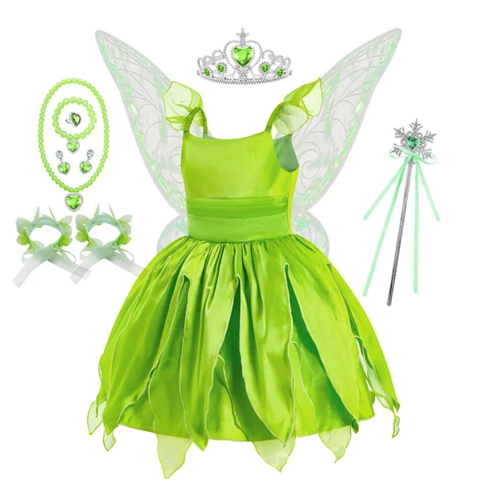 Costume de Fée Clochette pour filles