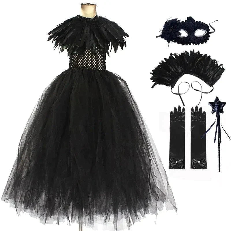 Costume de luxe Maléfique pour filles