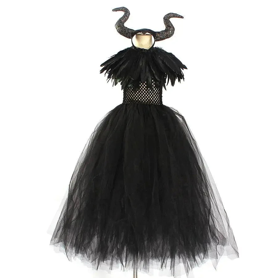 Costume de luxe Maléfique pour filles