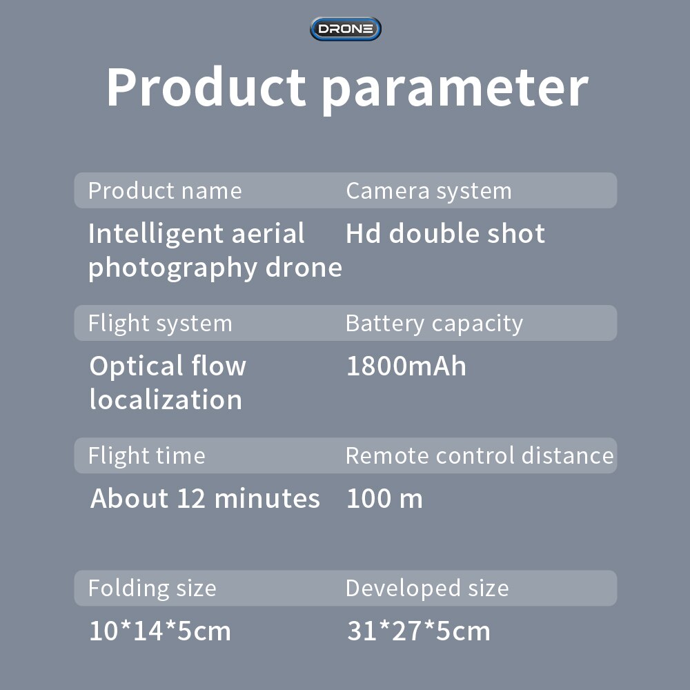 Drone avec Caméra HD