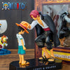 Figurine Luffy et Shanks One Piece