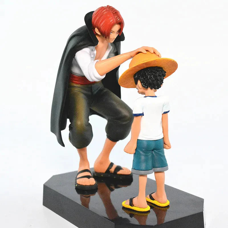Figurine Luffy et Shanks One Piece