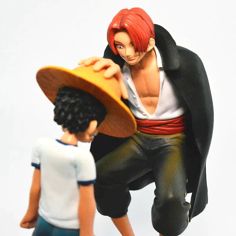 Figurine Luffy et Shanks One Piece