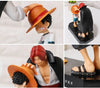 Figurine Luffy et Shanks One Piece