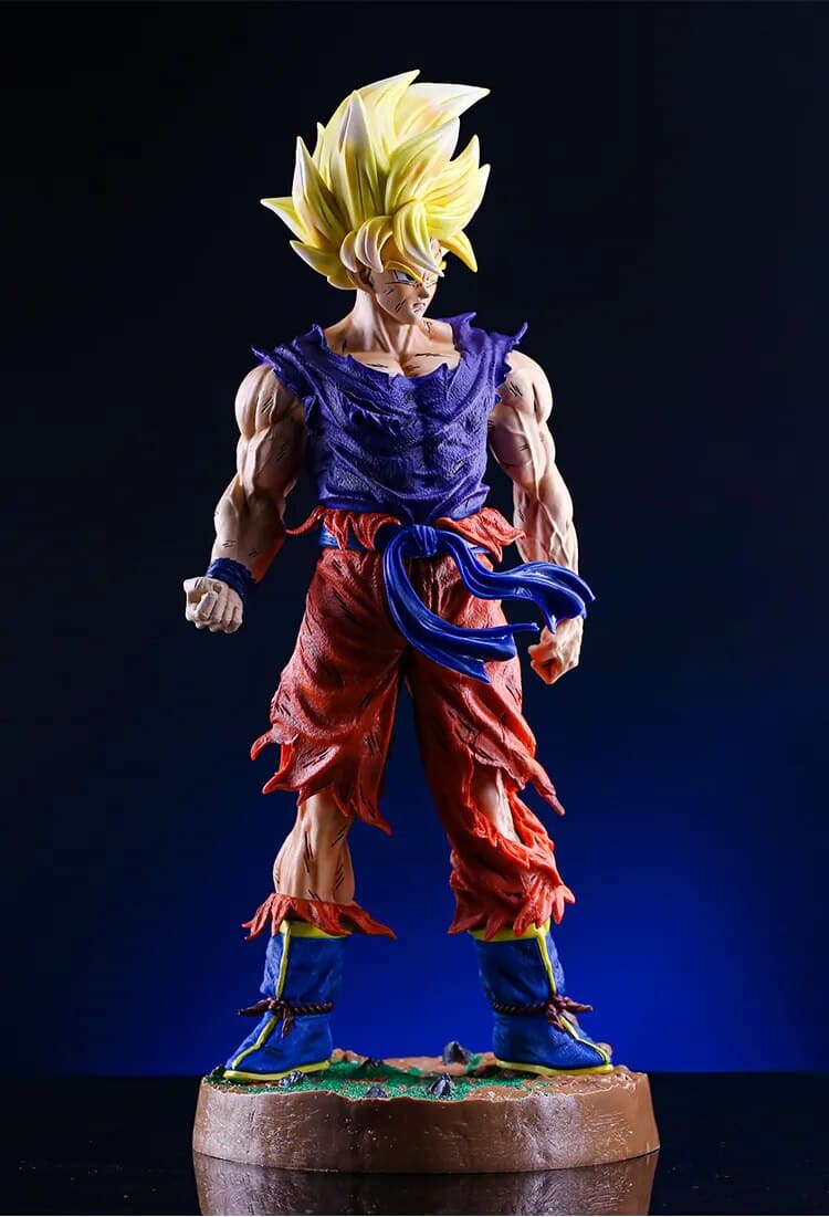 Figurine Son Goku Super Saiyan - La Transformation Épique!