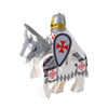 Figurines Lego médiévales Guerriers moyen-âge