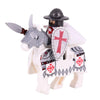 Figurines Lego médiévales Guerriers moyen-âge