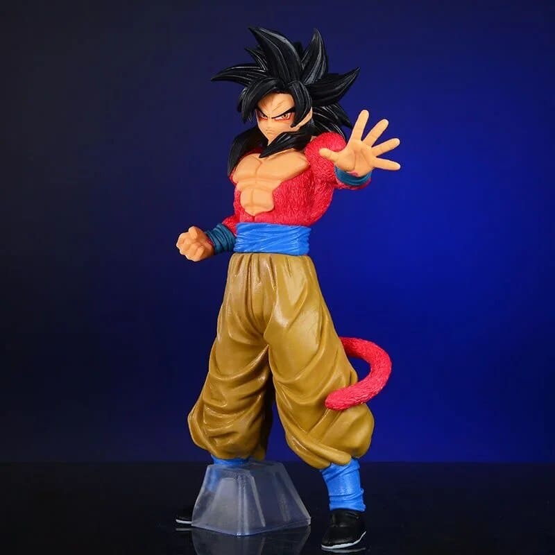 Figurines Vegeta, Son Goku et Gogeta Super Saiyan 4