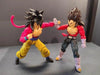 Figurines Vegeta, Son Goku et Gogeta Super Saiyan 4