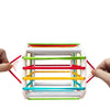 Jeu de Tri de Blocs aux Formes Colorées pour Bébés - Montessori