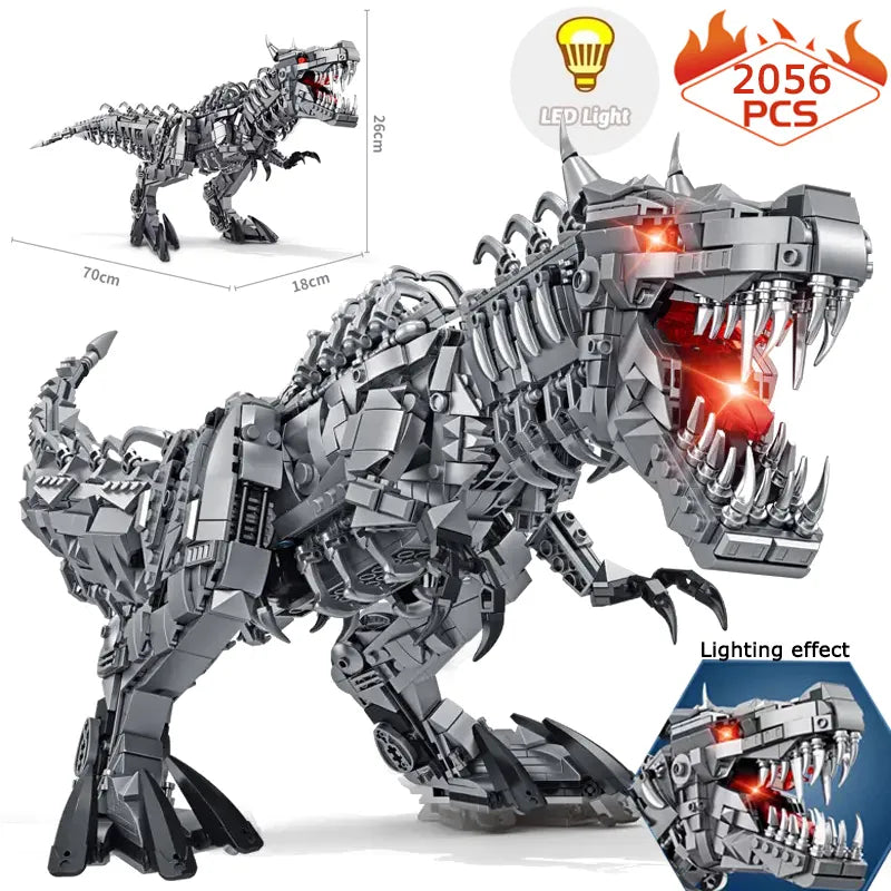 Jeu de construction des dinosaures du Jurassic Parc