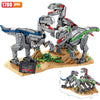 Jeu de construction des dinosaures du Jurassic Parc