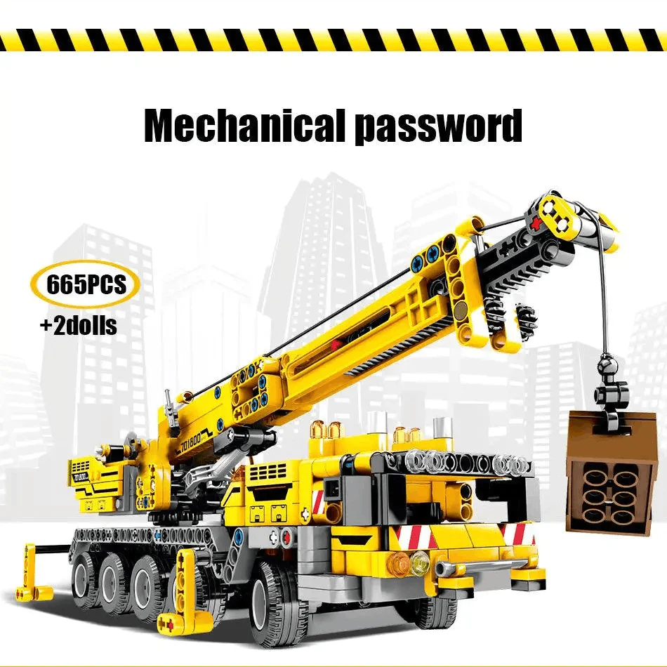 Jeux de construction Camion Grue