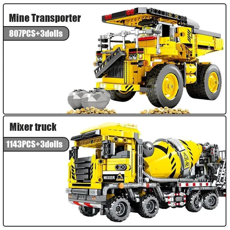 Jeux de construction Camion Grue