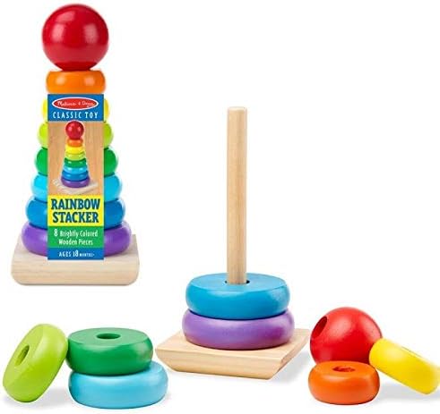 Jeux d'Assemblage en Bois pour Bébé - Apprentissage Montessori
