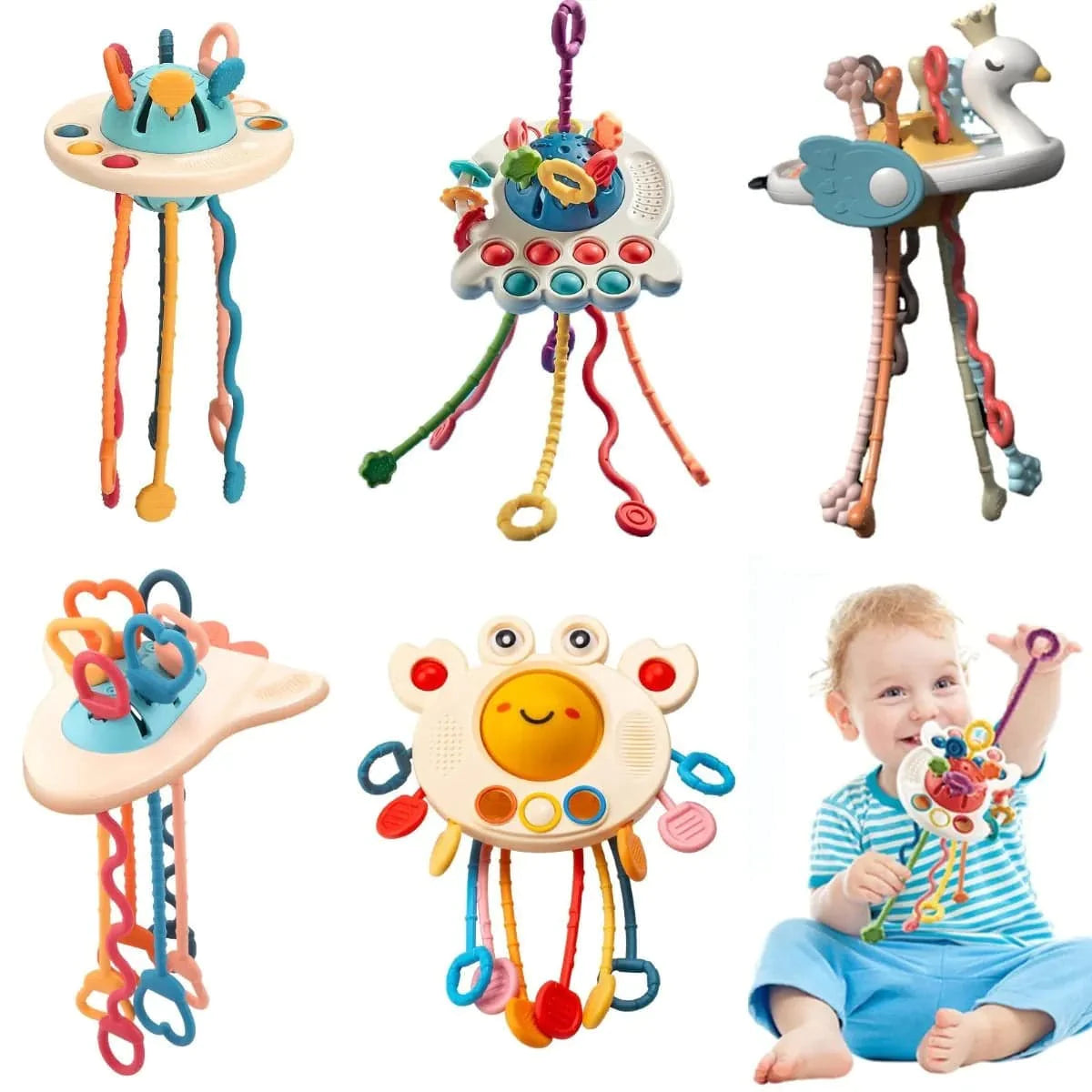 Jouets Montessori pour le Développement Sensoriel des Bébés