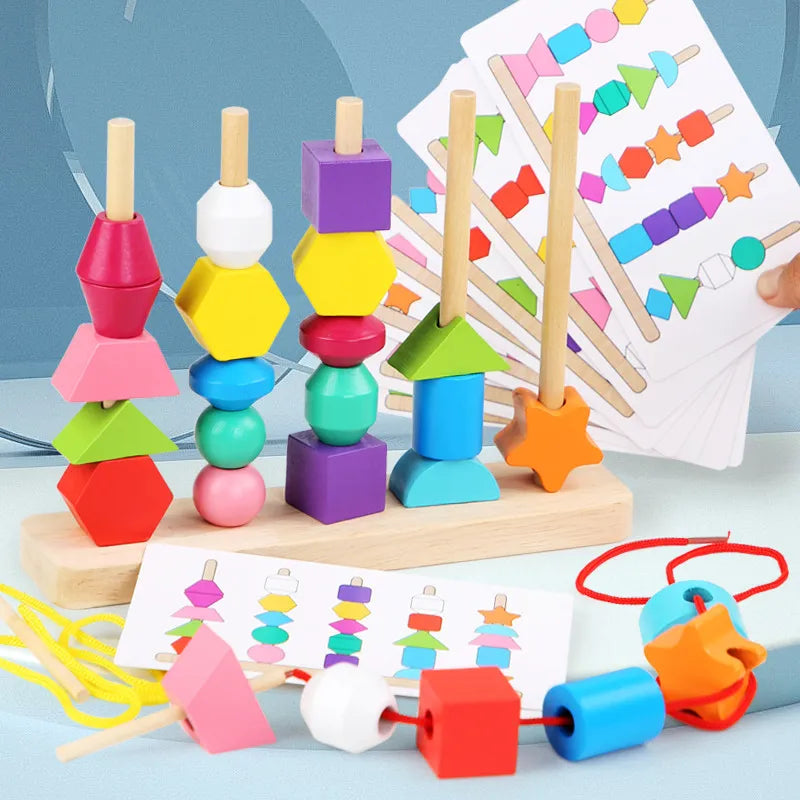 Jouets apprentissage des formes - Montessori