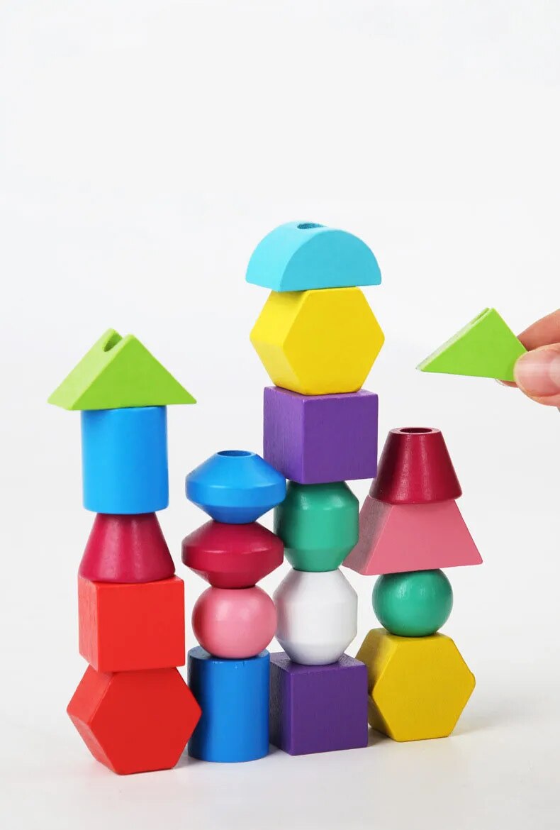 Jouets apprentissage des formes - Montessori