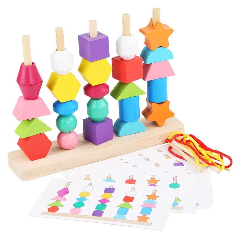 Jouets apprentissage des formes - Montessori