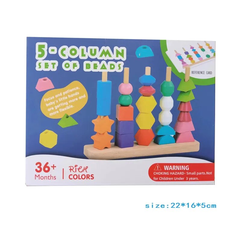 Jouets apprentissage des formes - Montessori
