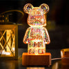 Lampe de Chevet Ourson : Veilleuse 7 Couleurs