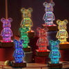 Lampe de Chevet Ourson : Veilleuse 7 Couleurs
